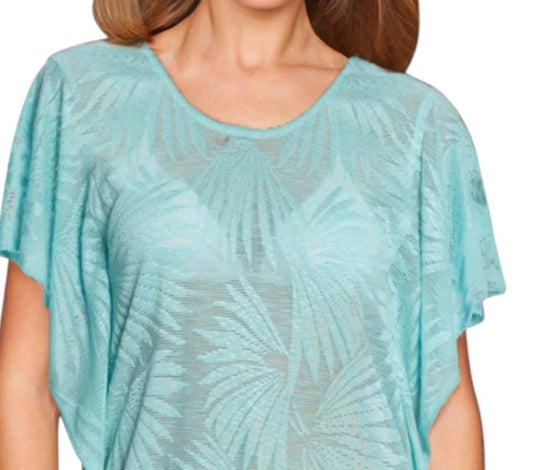 J.Valdi - Flutter Sleeve Tunic Cover Up - Rack Hunt -