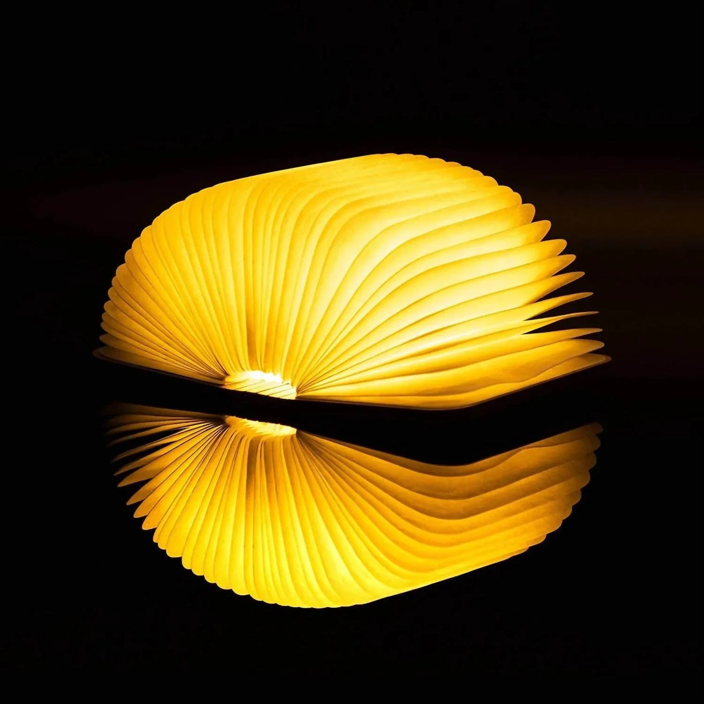Gingko Design - Natural Wood Smart Book Light - Rack Hunt