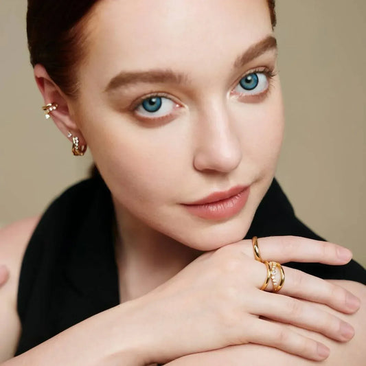 Ania Haie - Women's Sparkle Teardrop Ring - Rack Hunt