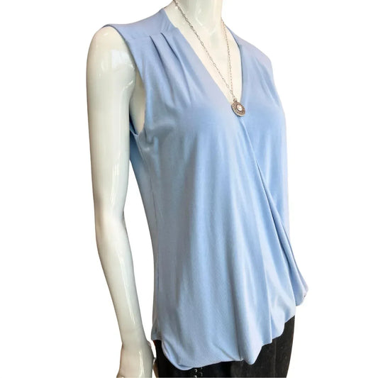 Alyssa Thomas - Women's Sleeveless V Neck Surplice Top - Rack Hunt