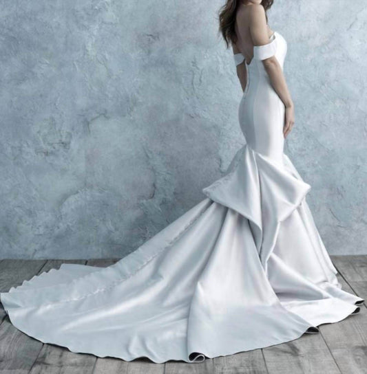 Allure Bridals - Off The Shoulder Wedding Dress - Rack Hunt -