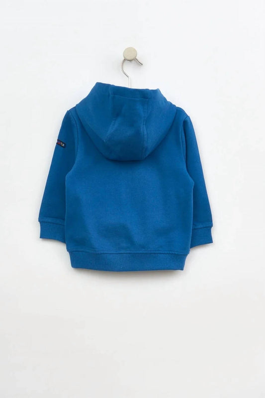 Baby's Nautical Cotton Zip Hoodie