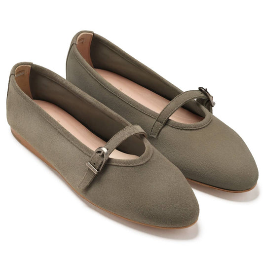 Women's Natalie Mary Jane Strap Detail Flats