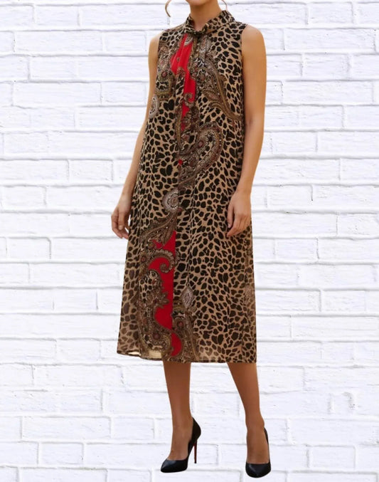 Diva USA - Print Sleeveless Maxi Dress - Rack Hunt