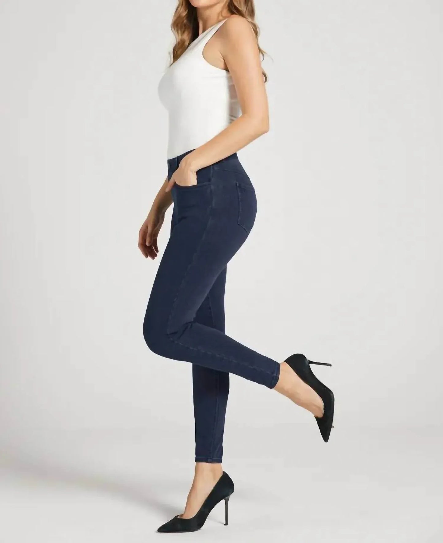 Betabrand - 4-pocket Yoga Skinny Leg Jeans - Rack Hunt