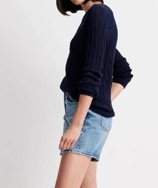 Raleigh Cable Pullover Sweater