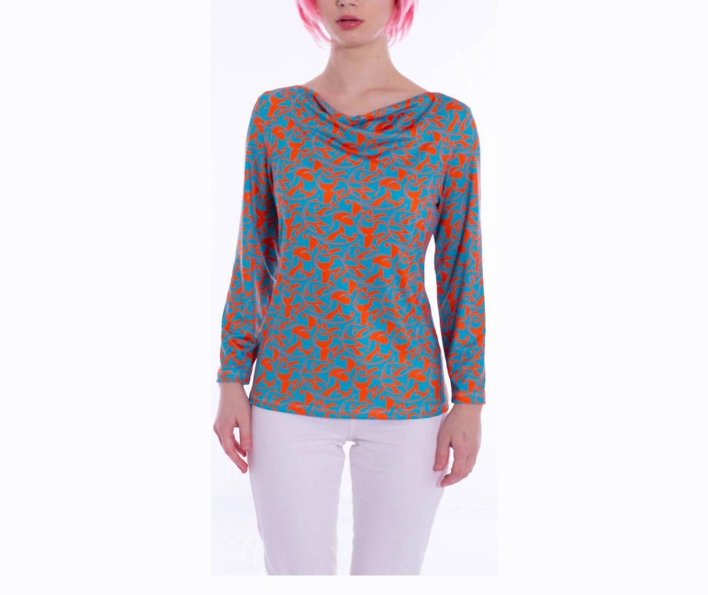 Talia Long Straight Sleeves Top