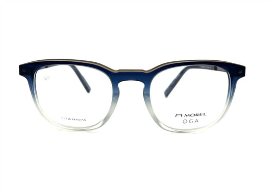 Morel - Unisex 10175o Round Eyeglasses - Rack Hunt