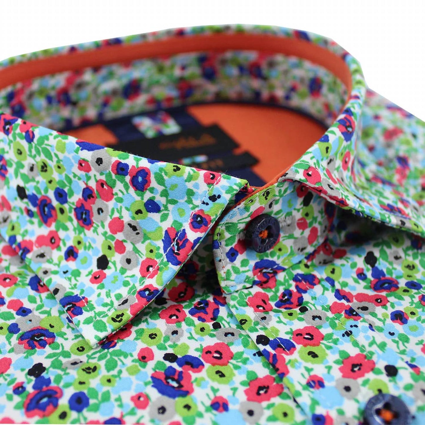 Men's Spring Melody Floral Short Sleeve Shirt