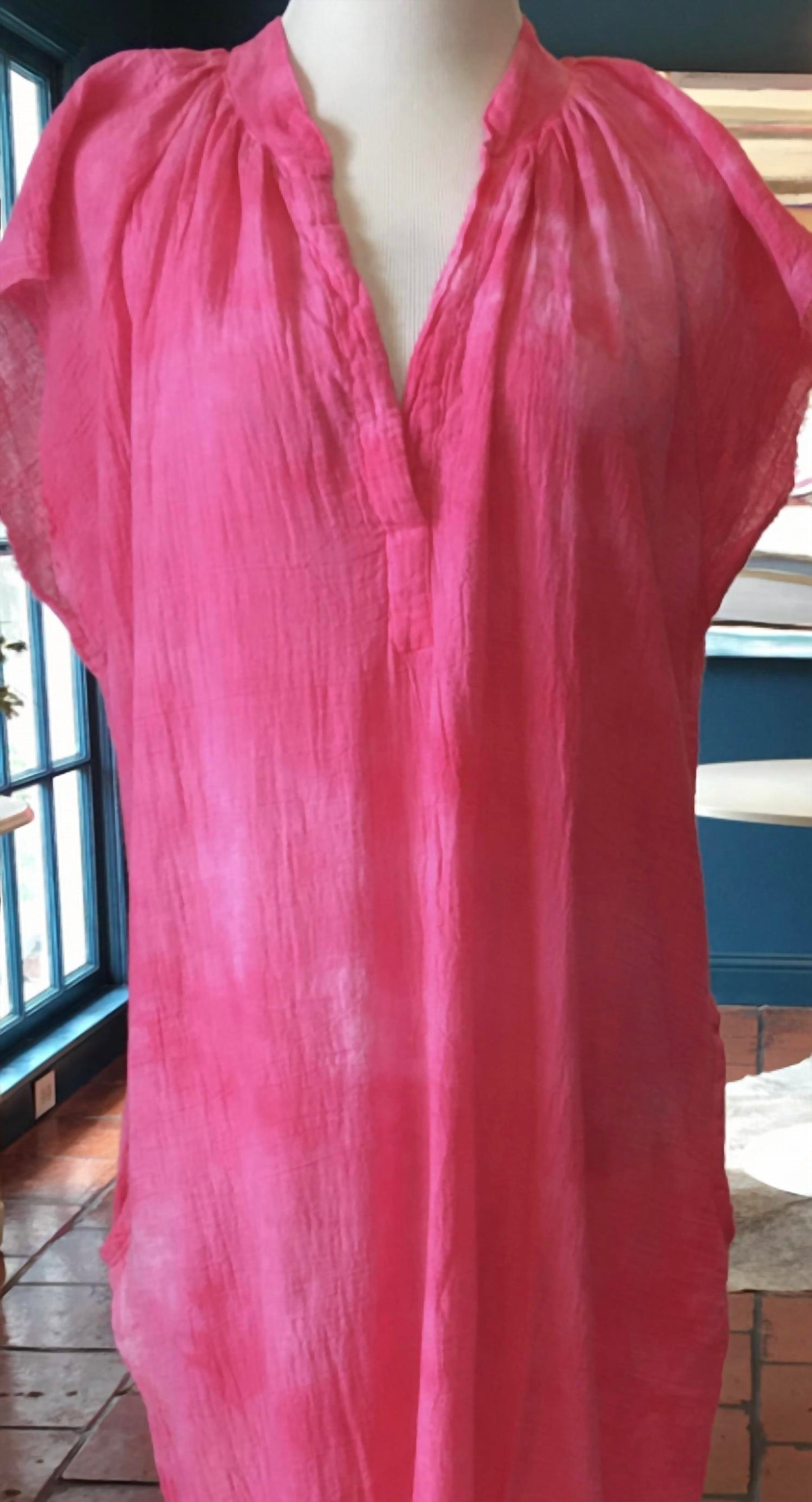 Women's Muscle Peasant Dress