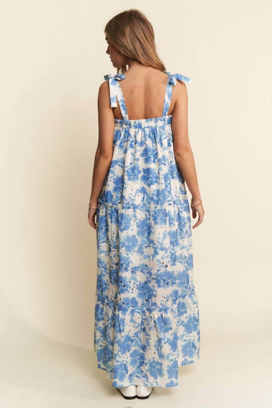 Jnna - Wisteria Eyelet Maxi Dress - Rack Hunt -