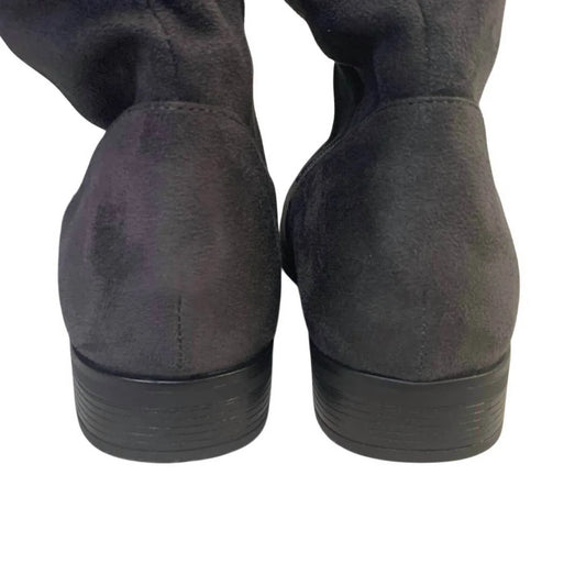 Dream Pairs - Women's Faux Suede Knee High Low Heel Fashion Boots - Rack Hunt