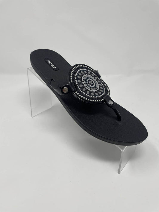 Solara - Women's Licorice Sandals - Rack Hunt