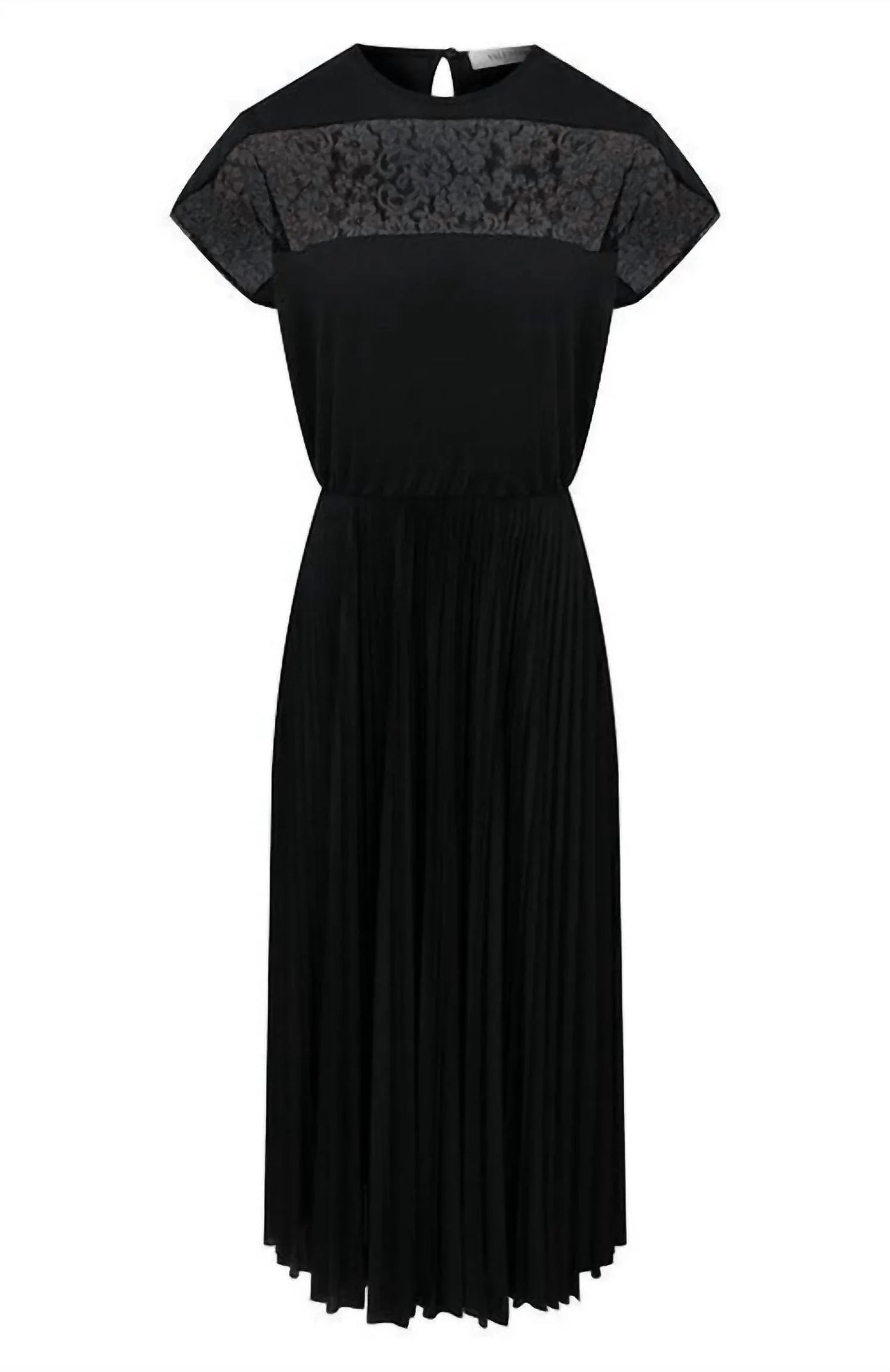 Valentino - Lace Detail Midi Dress - Rack Hunt