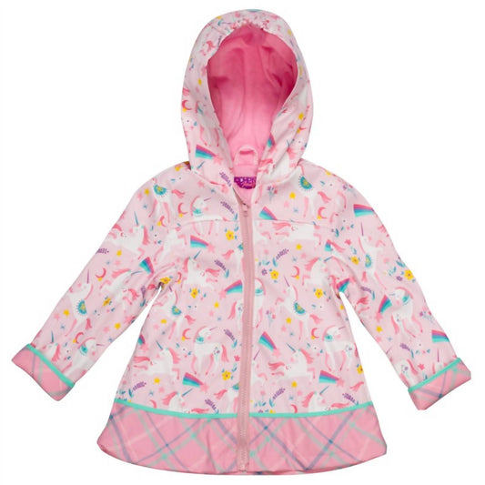 Girls Unicorn Raincoat