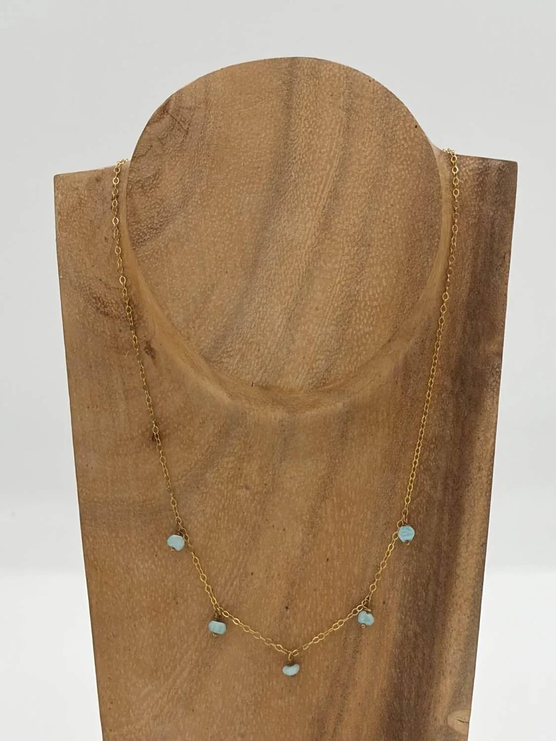 Blue Copper - Women's Larimar Necklace - Rack Hunt
