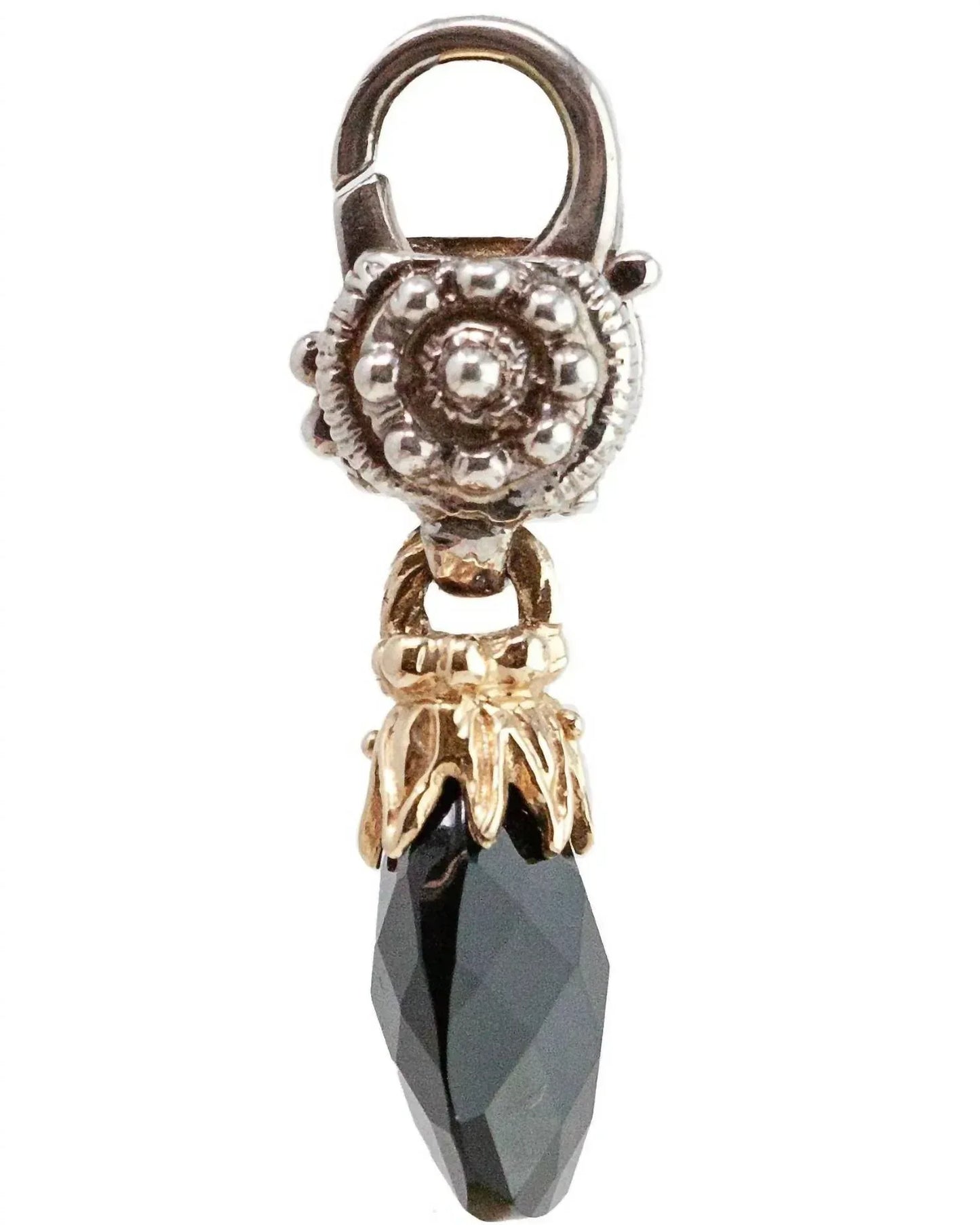 Alwand Vahan - 14k Gold Onyx Charm - Rack Hunt