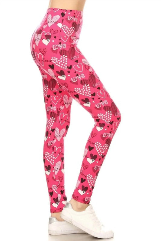 LOVE IT - Valentines Heart Leggings - Rack Hunt