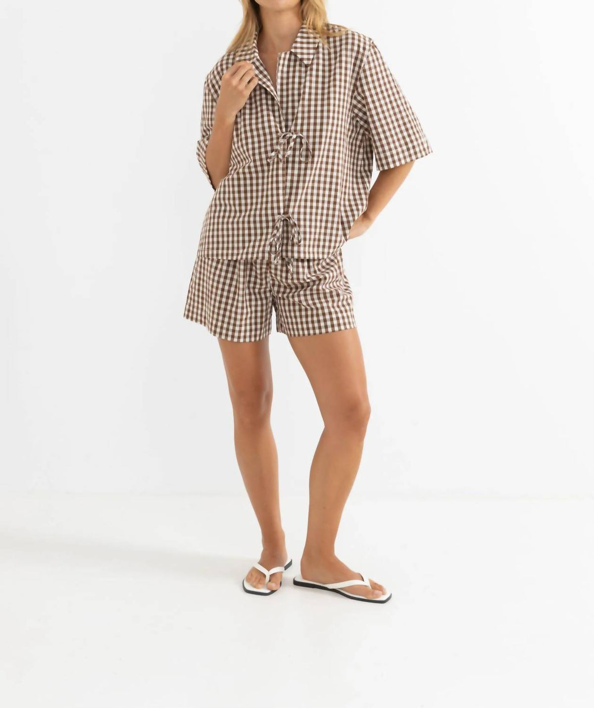 Birdie Gingham Short