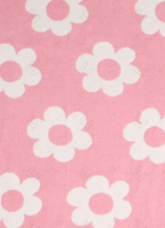 Jasmine Trading Company Cozy Floral Blanket in Pink - view 2