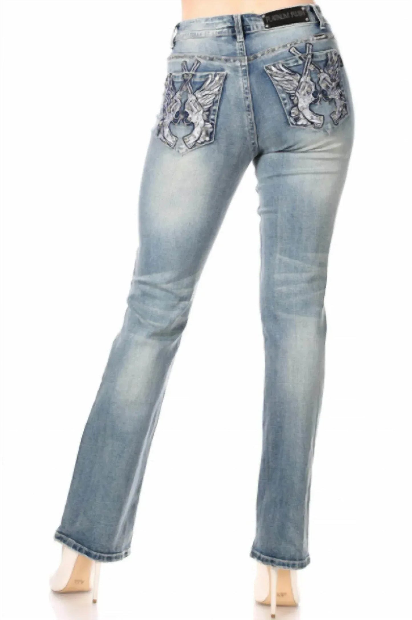 Bus Stop - My Rights™ Distressed Jean - Rack Hunt