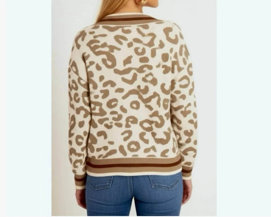 Funkitribe - Animal Print Light Knit Winter Sweater - Rack Hunt
