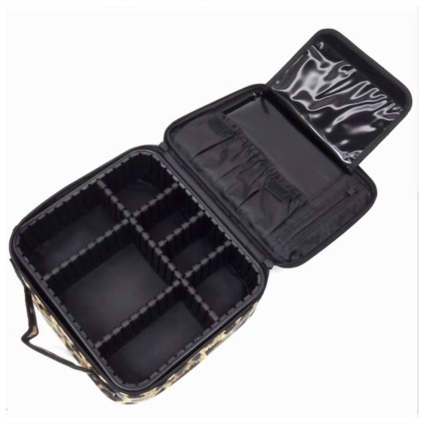 Women's Leopard Print Cosmetic Case