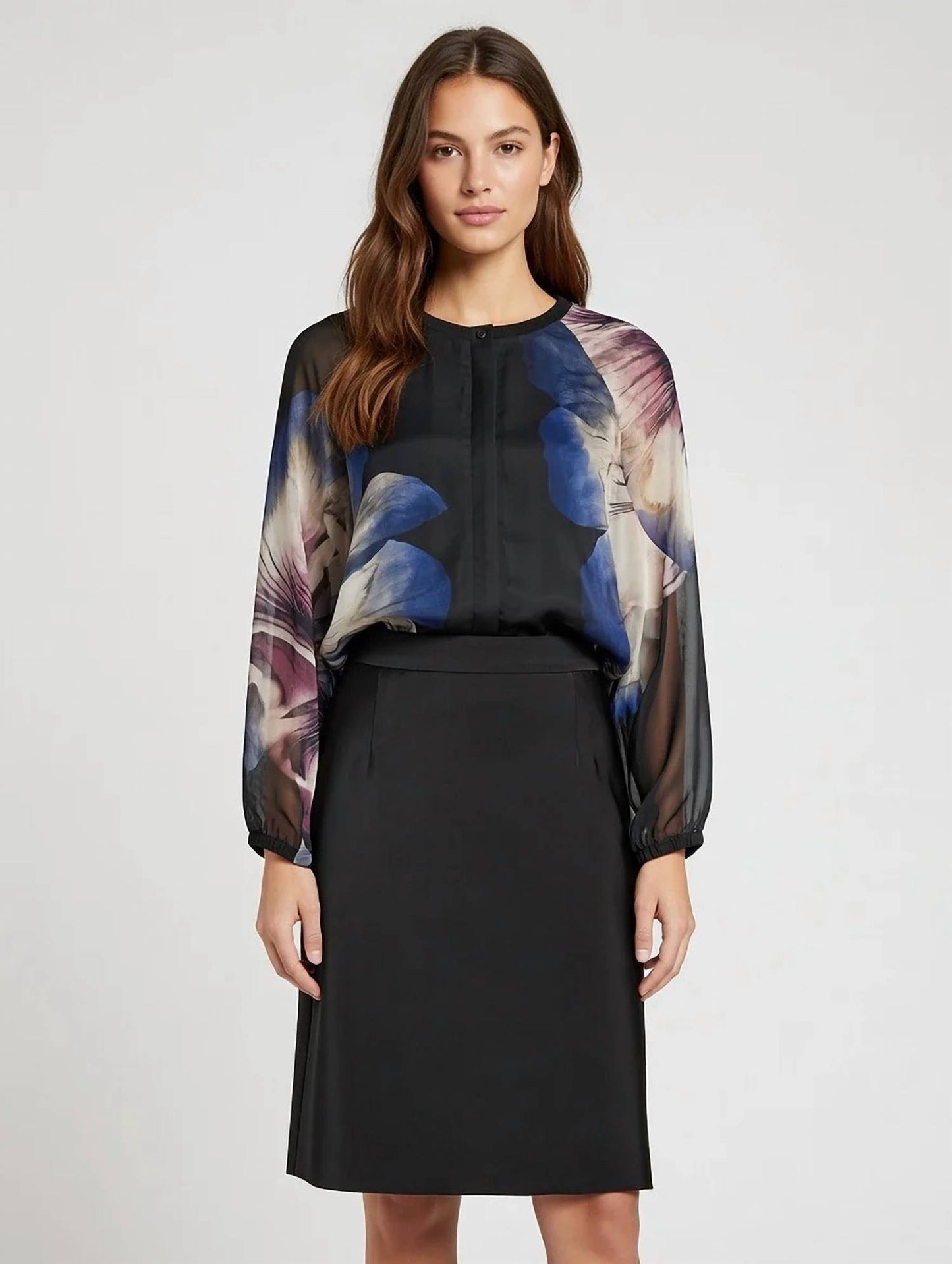 Elegant Organza Shabbos Top