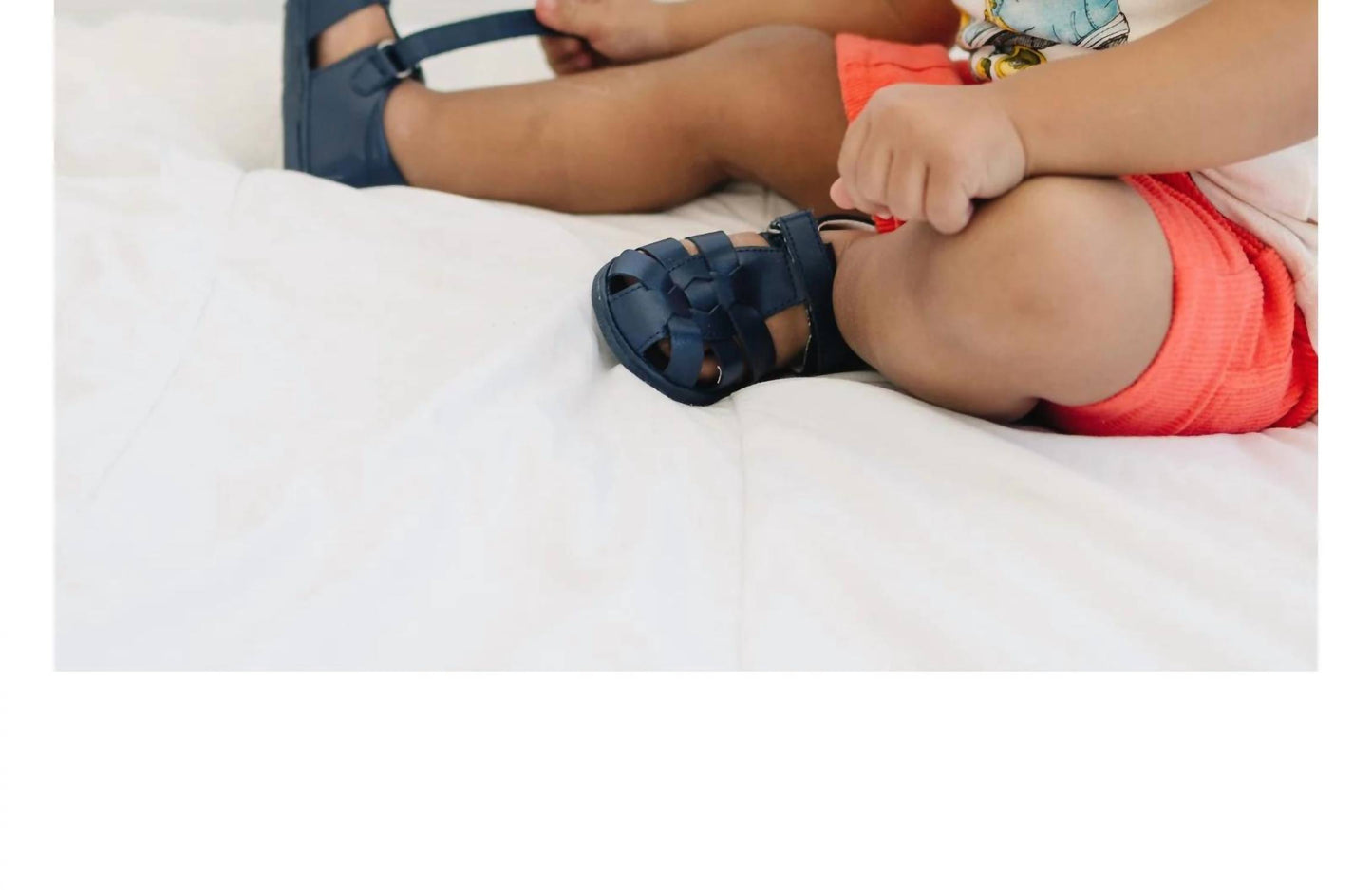 Boy's Mack Leather Fisherman Sandal - Toddler