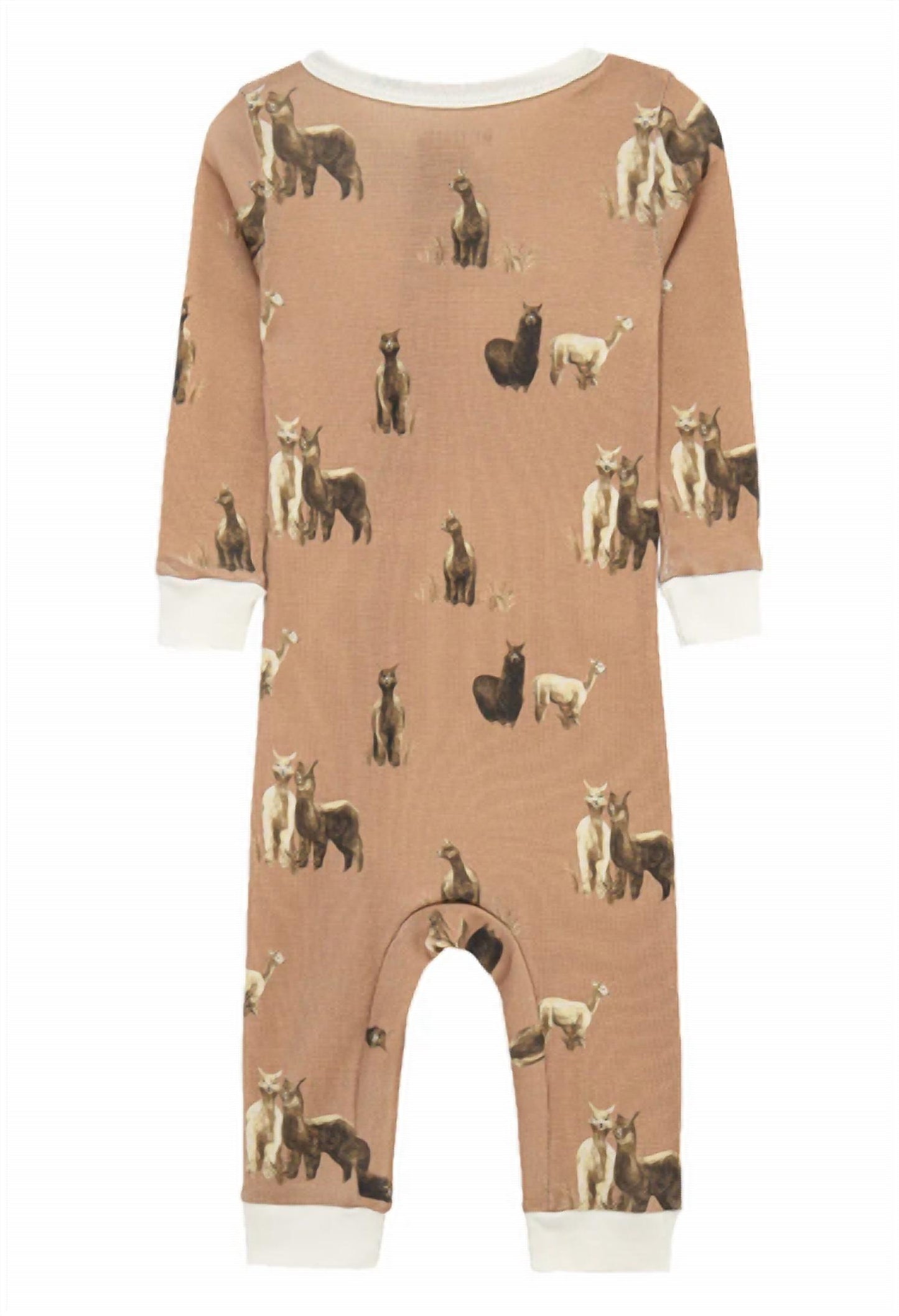 Kid's Alpaca Organic Cotton Zipper Pajama