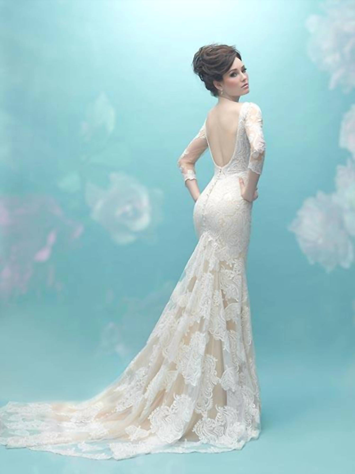Mermaid Fit Wedding Gown