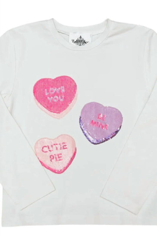 Girls Sweetheart Long Sleeve Shirt