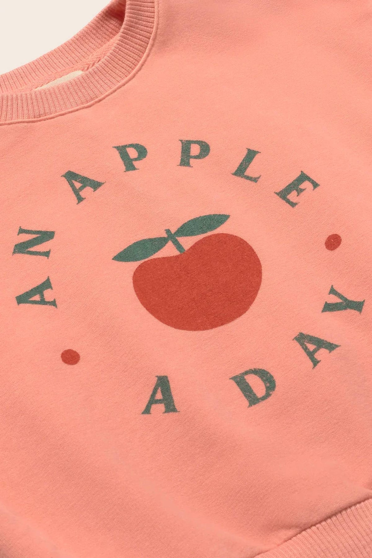 Girls Soft Fleece Print Ruffle Sweatshirt
