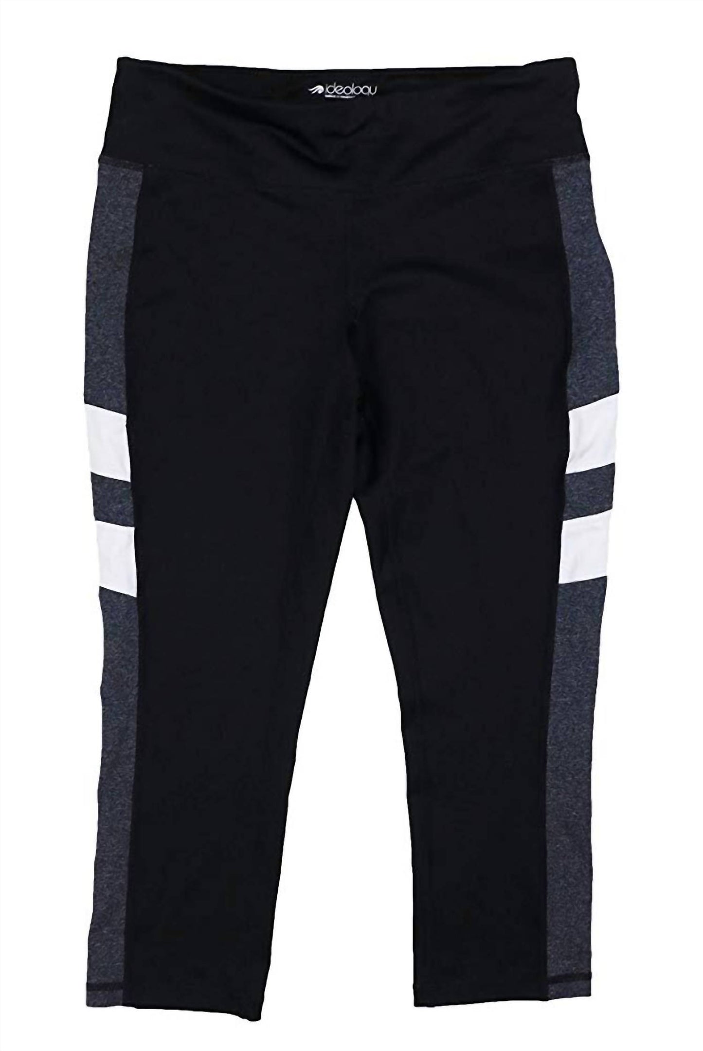 Women's Mommy And Me Colorblocked Cropped Leggings