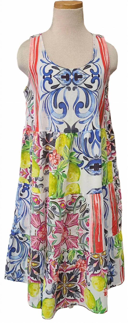 KikiSol - Lemons Tier Dress - Rack Hunt -