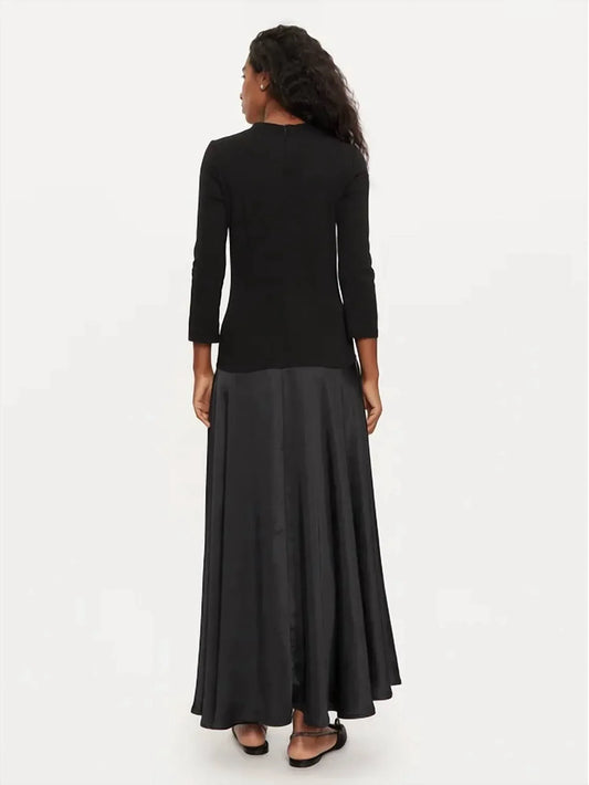 Imperial - Long Sleeve Maxi Dress - Rack Hunt