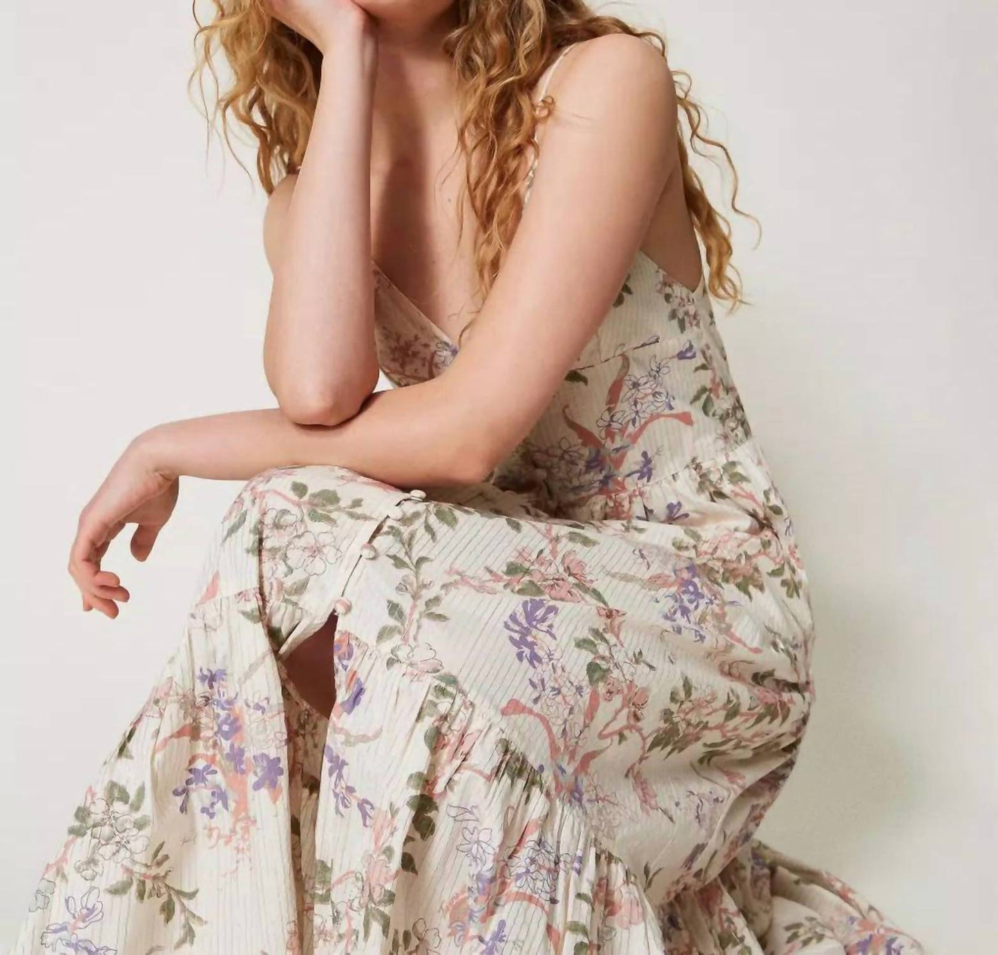 Fleur Soleil Maxi Dress