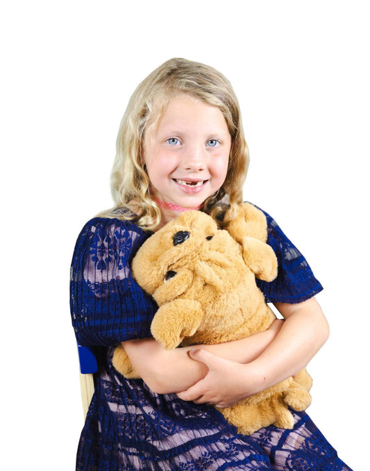 Happy Hugs Weighted Plush Bulldog