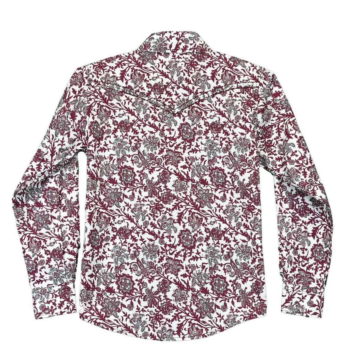 Girl's Floral Pattern Long Sleeve Shirt