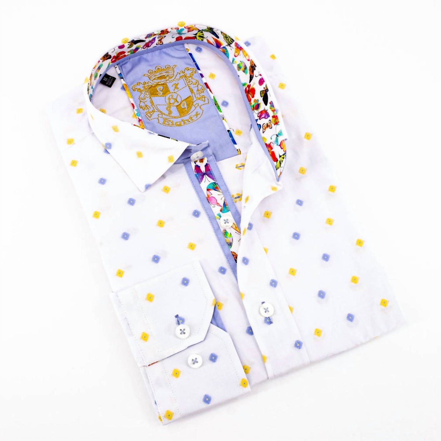 Fill Coupe Shirt With Butterfly Trim