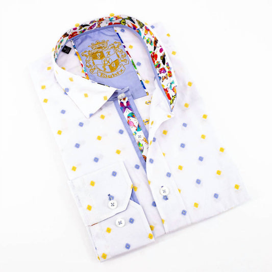 Fill Coupe Shirt With Butterfly Trim
