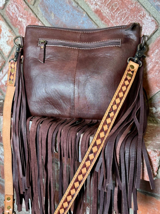 Women's Double Take Fringe Crossbody Bag