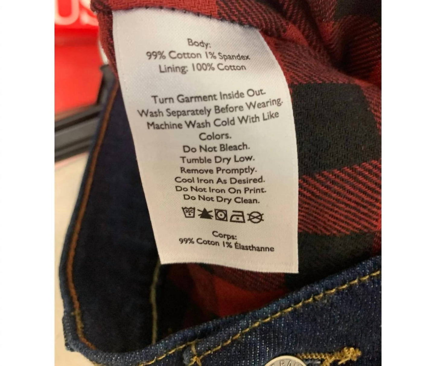 Straight Fit Eddie's Flex Flannel Lined Jeans