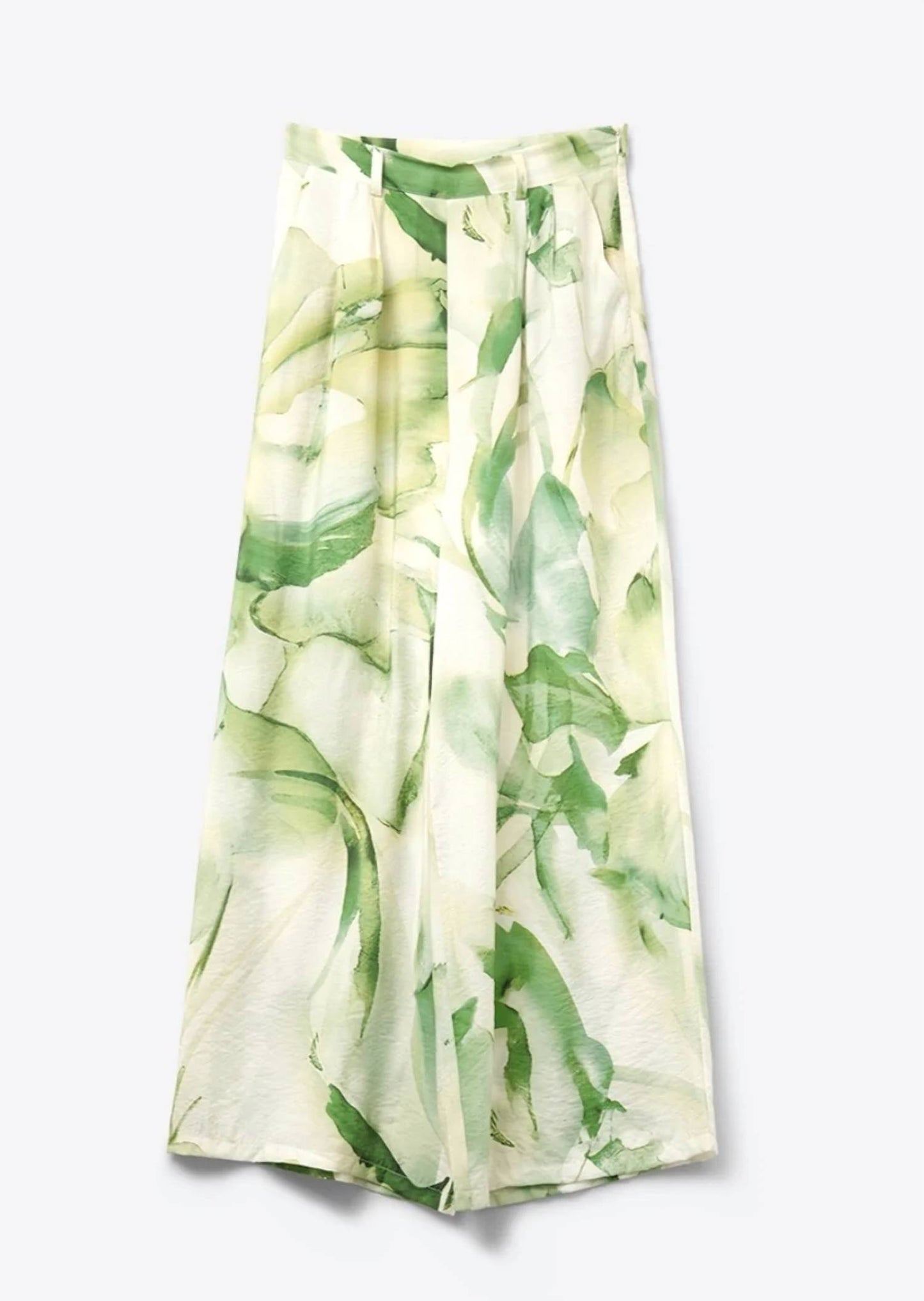 Floral Belted Pants