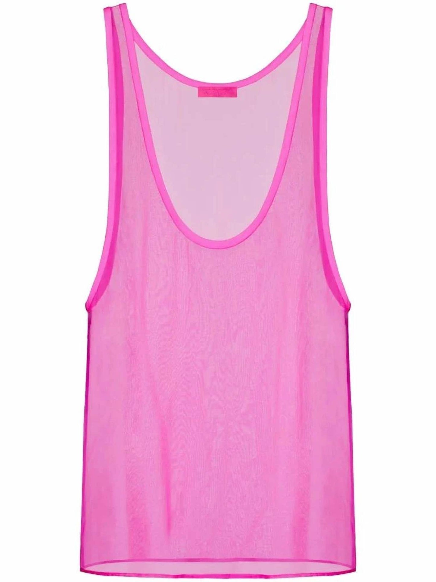 Valentino - Semi-transparent Tank Top - Rack Hunt