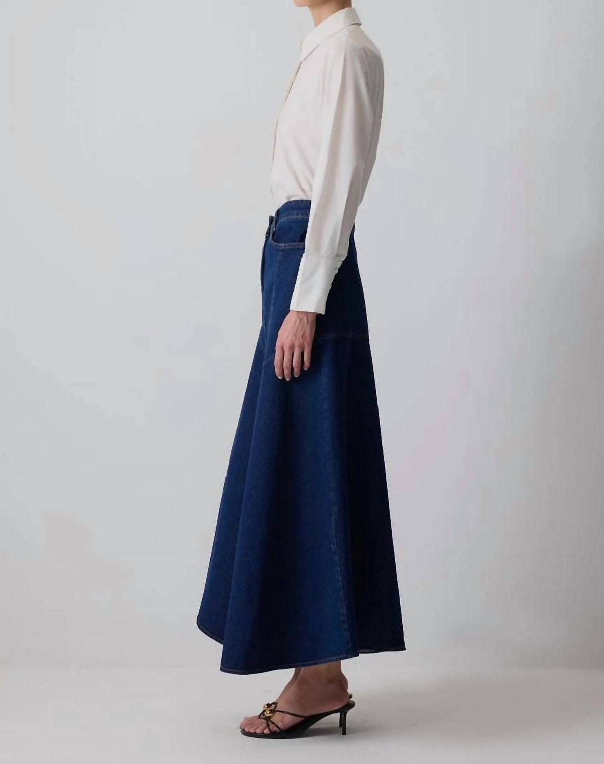 Asymmetric Cut Skirt