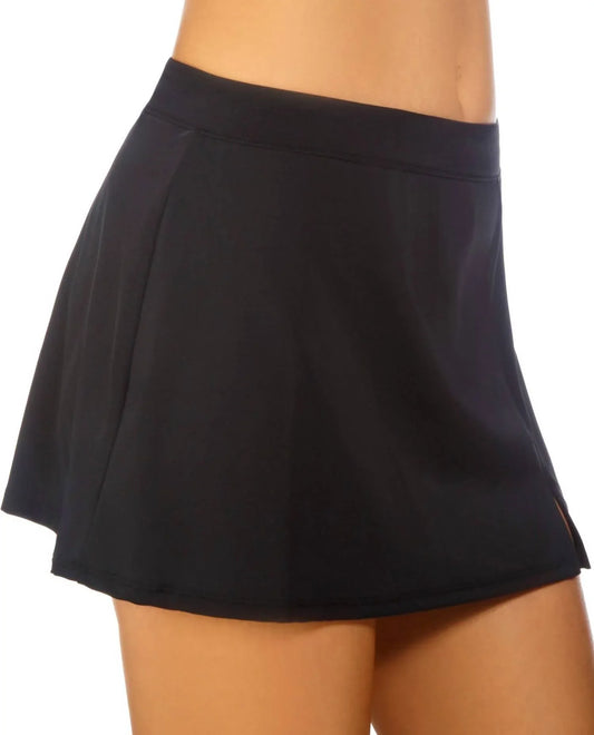 Caribbean Joe - Side Slit Swim Skirt - alternate view - Rack Hunt