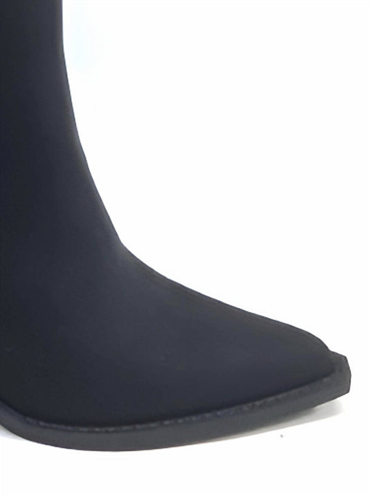 Women's Pointed Western Booties