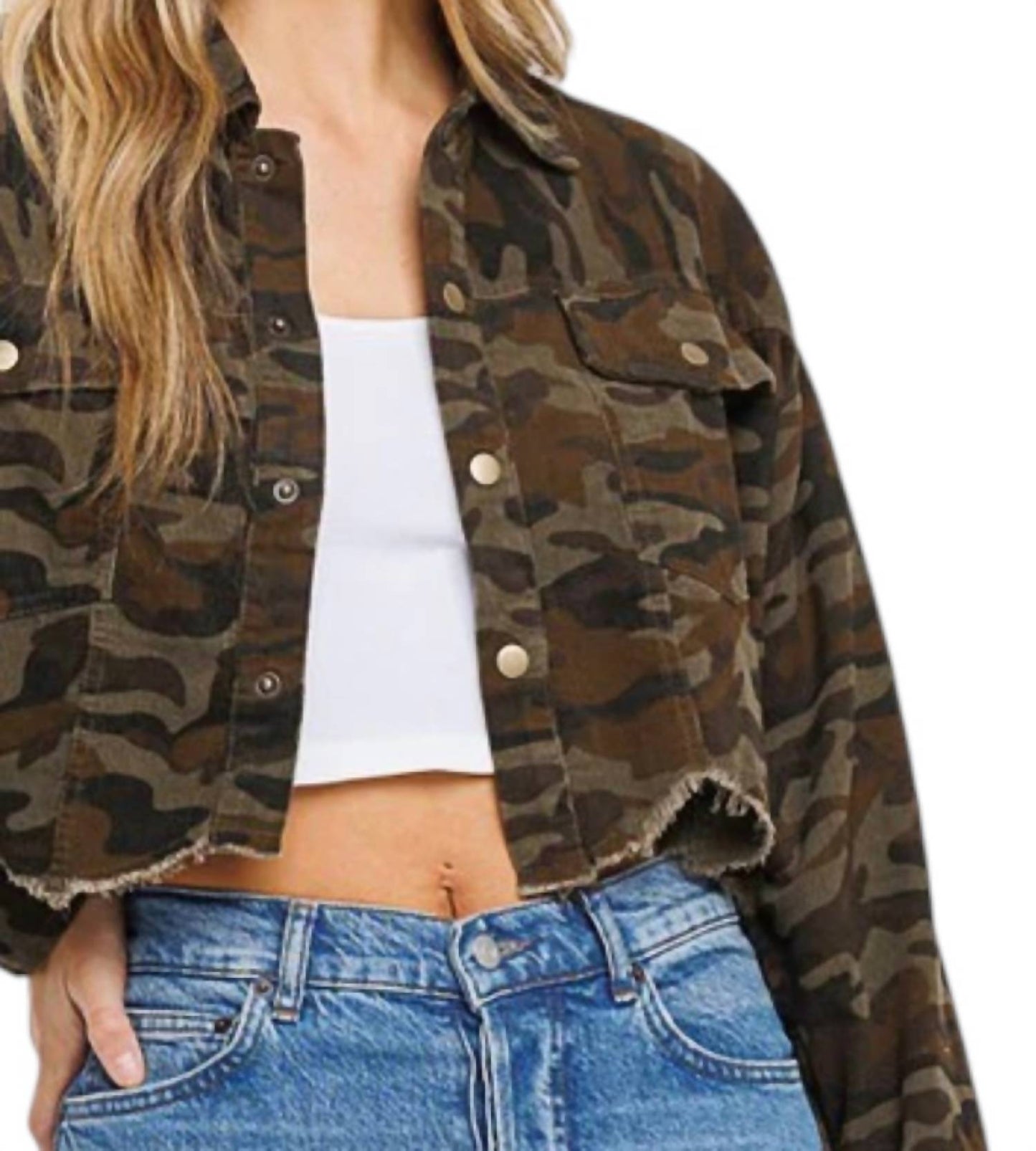 Corduroy Crop Jacket