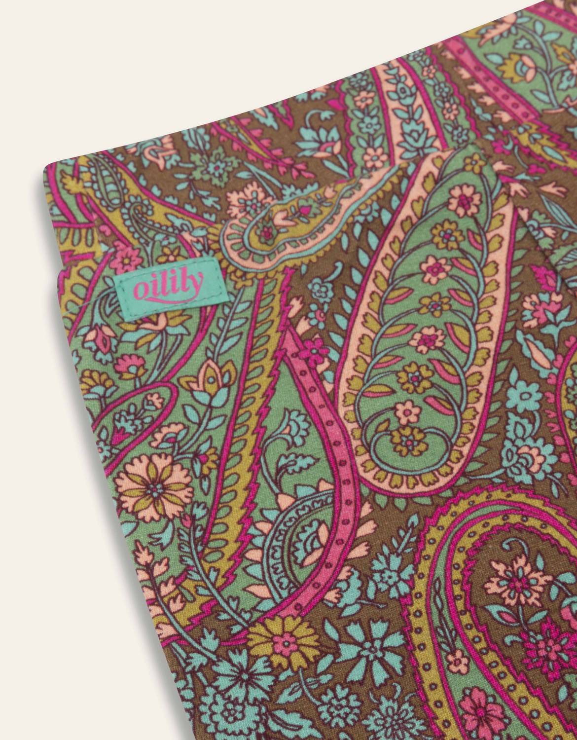 Girl's Peace Paisley Flared Leggings